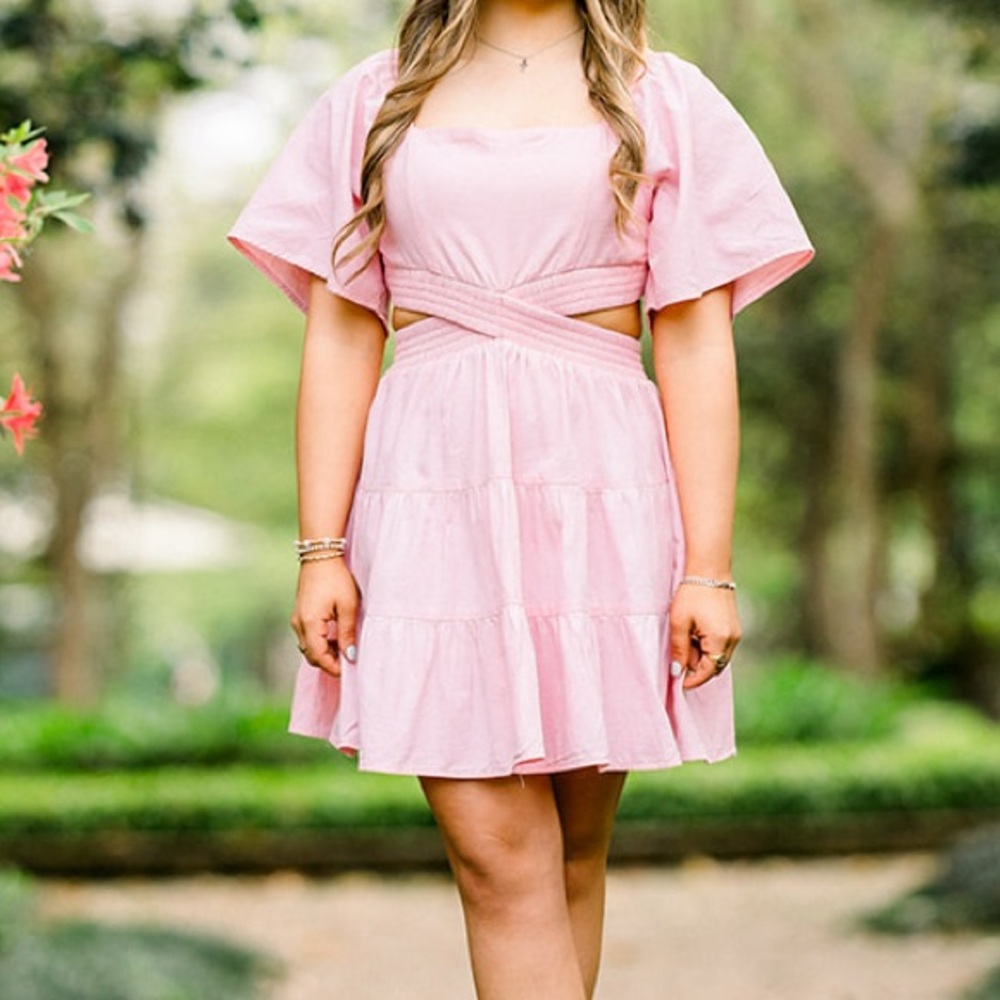Pink Mini Dress